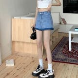 デニム ショートパンツ バイカラー | teddyshop | 詳細画像8