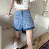 デニム ショートパンツ バイカラー | teddyshop | 詳細画像9