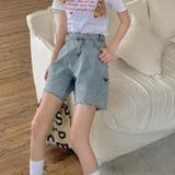 ハーフパンツ ショートパンツ デニム | teddyshop | 詳細画像7