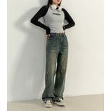 デニム パンツ ワイドパンツ | teddyshop | 詳細画像8 