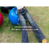 フレア パンツ デニム | teddyshop | 詳細画像4