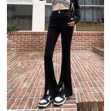 フレアパンツ デニム スキニーパンツ | teddyshop | 詳細画像17
