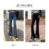 フレアパンツ デニム スキニーパンツ | teddyshop | 詳細画像5 