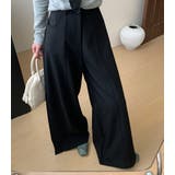 ピンタック ワイドパンツ ボトムス | teddyshop | 詳細画像16