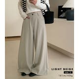 ピンタック ワイドパンツ ボトムス | teddyshop | 詳細画像18