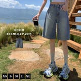 バミューダパンツ レディース デニム | teddyshop | 詳細画像2