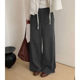 「あったか微起毛で秋冬コーデ」ワイドパンツ レディース きれいめ | teddyshop | 詳細画像9 