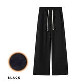 「表裏ともシーズンムード」裏起毛 パンツ ワイド | teddyshop | 詳細画像11