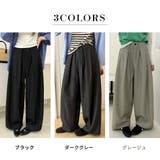 ワイドパンツ レディース 全3色 | teddyshop | 詳細画像5 