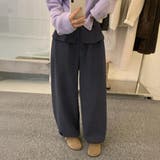 「ぱっと華やかウエストフリル」ワイドパンツ レディース ボトムス | teddyshop | 詳細画像11 