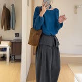 「ぱっと華やかウエストフリル」ワイドパンツ レディース ボトムス | teddyshop | 詳細画像8 