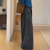 「ぱっと華やかウエストフリル」ワイドパンツ レディース ボトムス | teddyshop | 詳細画像9 