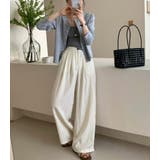 「ゆったりと気軽に穿ける」ワイドパンツ レディース 全4色 | teddyshop | 詳細画像13 