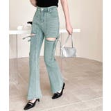 「爽やかで甘みのあるデザイン」デニム パンツ スリム | teddyshop | 詳細画像11