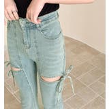 「爽やかで甘みのあるデザイン」デニム パンツ スリム | teddyshop | 詳細画像15