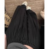 「美脚見せするストライプ」ワイドパンツ レディース 全4色 | teddyshop | 詳細画像11