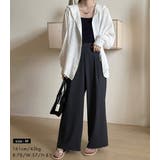 「ナチュラルな大人の色味」ワイドパンツ リネン レディース | teddyshop | 詳細画像10 