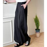 「ナチュラルな大人の色味」ワイドパンツ リネン レディース | teddyshop | 詳細画像9 