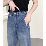 「初心者も穿きやすいダメージ」デニム パンツ ストレート | teddyshop | 詳細画像11