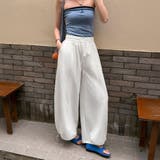 「縦ラインでスッキリ!」パンツ ワイド 全5色 | teddyshop | 詳細画像10