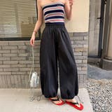 「縦ラインでスッキリ!」パンツ ワイド 全5色 | teddyshop | 詳細画像13