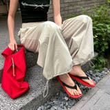「縦ラインでスッキリ!」パンツ ワイド 全5色 | teddyshop | 詳細画像15