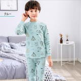 長袖 ルームウェア 総柄 | Kids Teddy | 詳細画像4