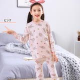 長袖 ルームウェア 総柄 | Kids Teddy | 詳細画像5