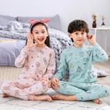 長袖 ルームウェア 総柄 | Kids Teddy | 詳細画像7