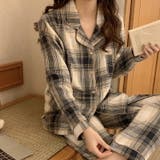 ルームウェア チェック 長袖 | teddyshop | 詳細画像6