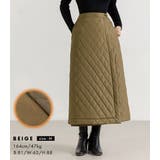 キルティング 巻きスカート ロングスカート | teddyshop | 詳細画像16