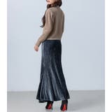 ベロア マーメイドスカート ロング | teddyshop | 詳細画像24 