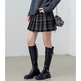 ミニスカート プリーツ チェック | teddyshop | 詳細画像10