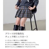 ミニスカート プリーツ チェック | teddyshop | 詳細画像3