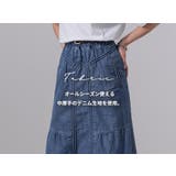 デニムスカート Aライン ロング丈 | teddyshop | 詳細画像4