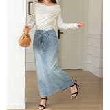 デニム ナロースカート 全2色 | teddyshop | 詳細画像14 