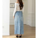 デニム ナロースカート 全2色 | teddyshop | 詳細画像16 