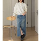 「安定の定番スタイル」デニム ナロースカート ロング | teddyshop | 詳細画像11 