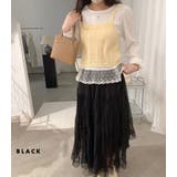 「デイリー着への投入に」ティアード スカート フレア | teddyshop | 詳細画像8 