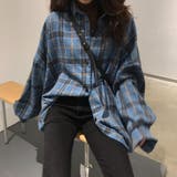 シャツ チェック 韓国ファッション | teddyshop | 詳細画像9