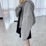 スウェット ジップパーカー オーバーサイズ | teddyshop | 詳細画像17 