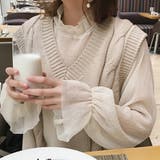 シアートップス ハイネック ブラウス | teddyshop | 詳細画像15