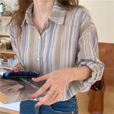 ストライプシャツ 長袖 ストライプ柄 | teddyshop | 詳細画像13
