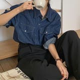 デニム シャツ 韓国ファッション | teddyshop | 詳細画像8 