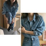 デニム シャツ 韓国ファッション | teddyshop | 詳細画像14 