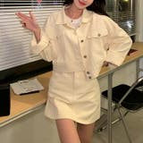 セットアップ デニムジャケット スカート | teddyshop | 詳細画像9 