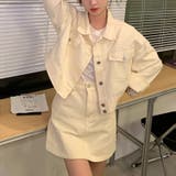 セットアップ デニムジャケット スカート | teddyshop | 詳細画像11 