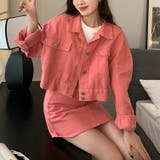 セットアップ デニムジャケット スカート | teddyshop | 詳細画像13 