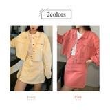 セットアップ デニムジャケット スカート | teddyshop | 詳細画像5 