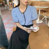 パイピング ブラウス 夏服 | teddyshop | 詳細画像11 